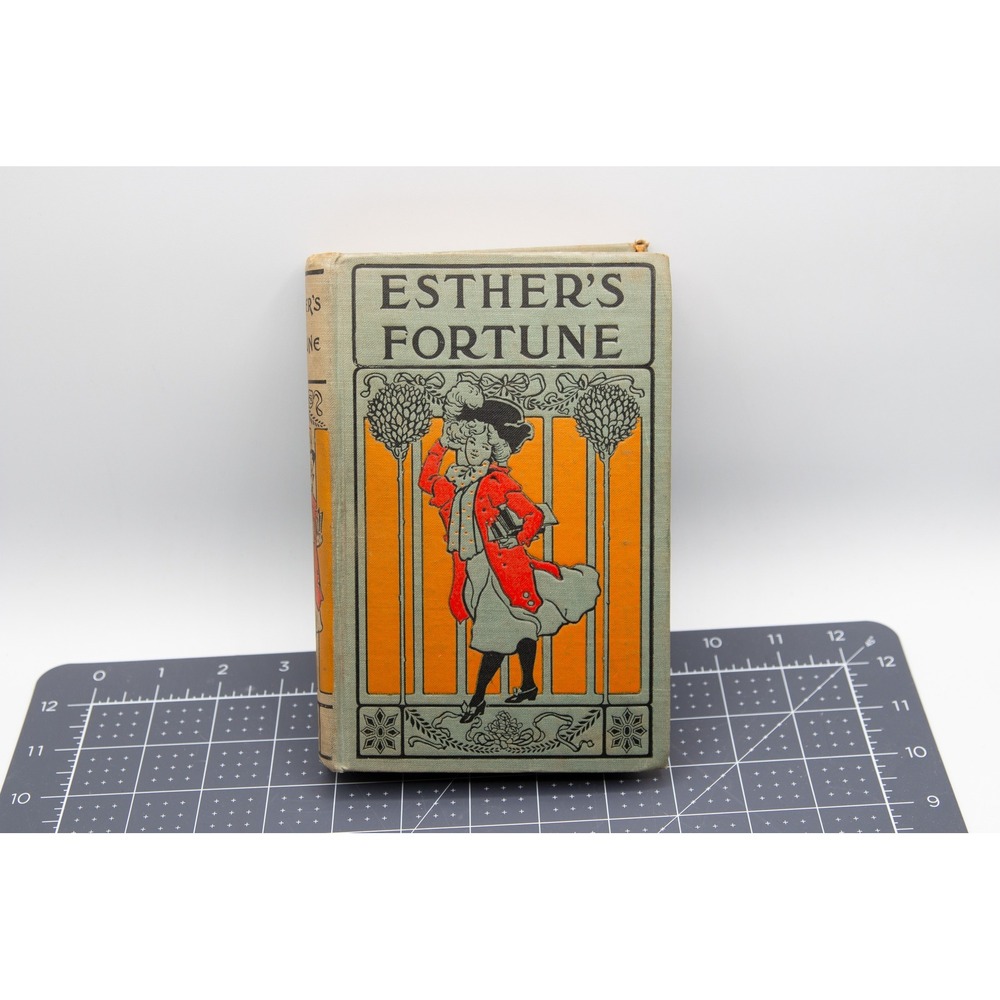 Esther's Fortune Lucy C Lillie Antique Hardcover Book John‎ C Winston Co 1889